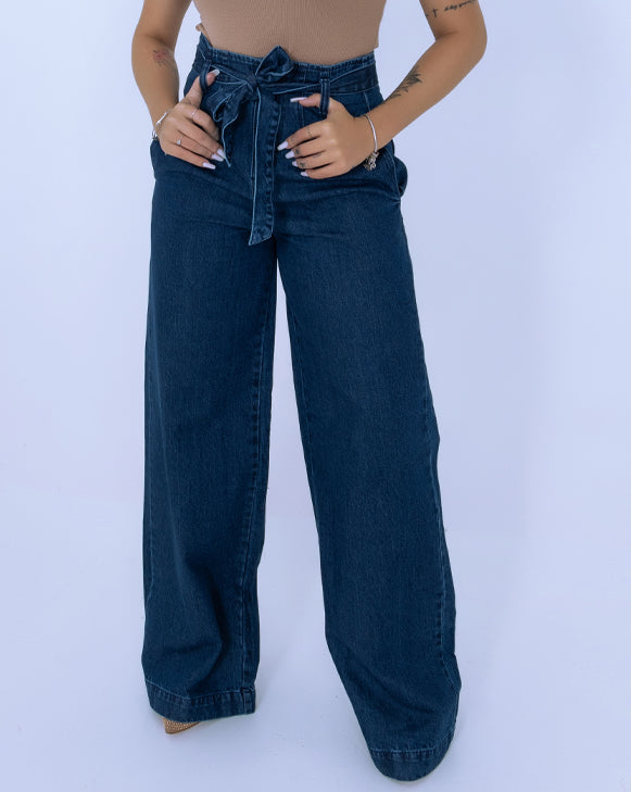 Calça Wide Jeans Gigi