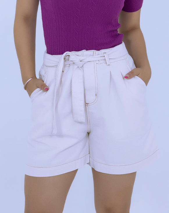 Shorts Sarja Natural