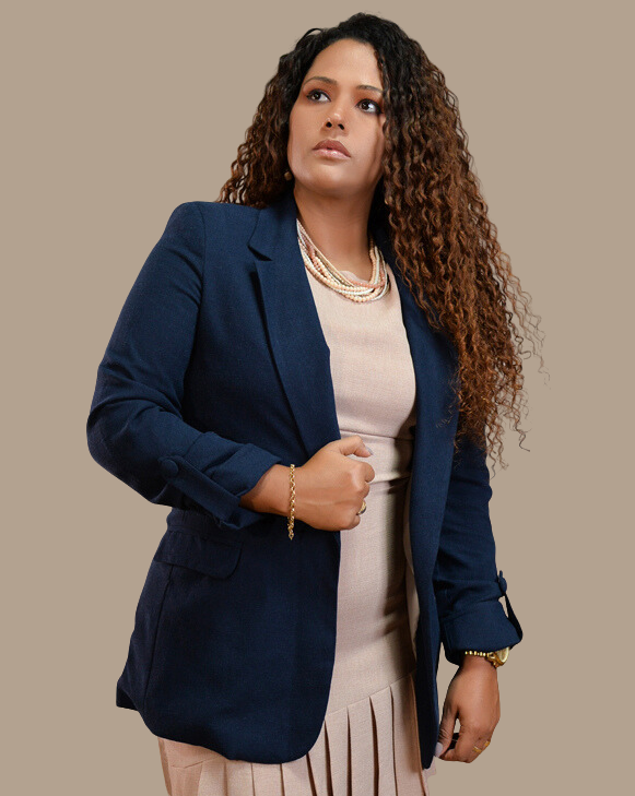 Blazer Alfaiataria Feminino Com Linho Belga