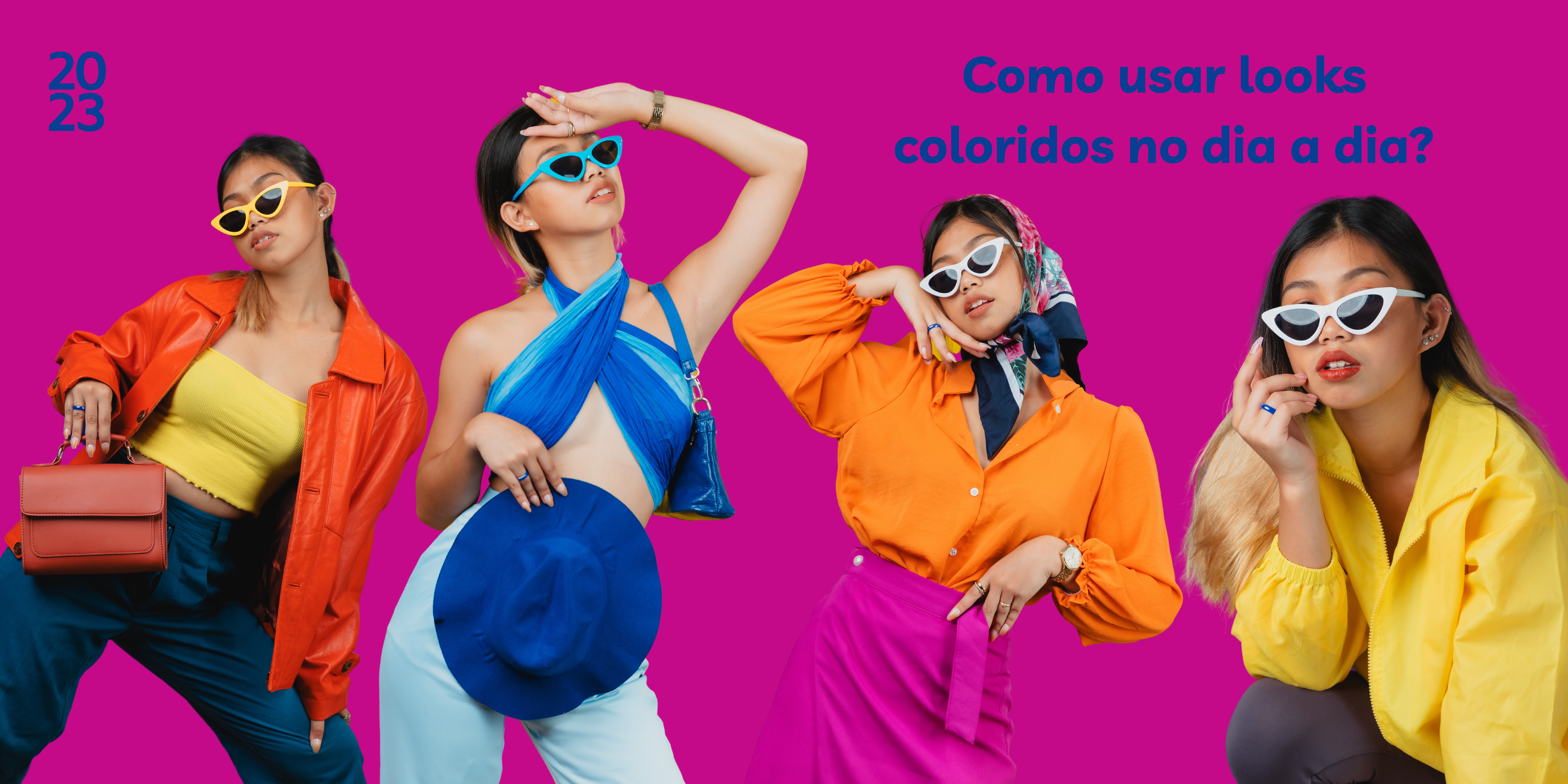 Como usar looks coloridos no dia a dia?