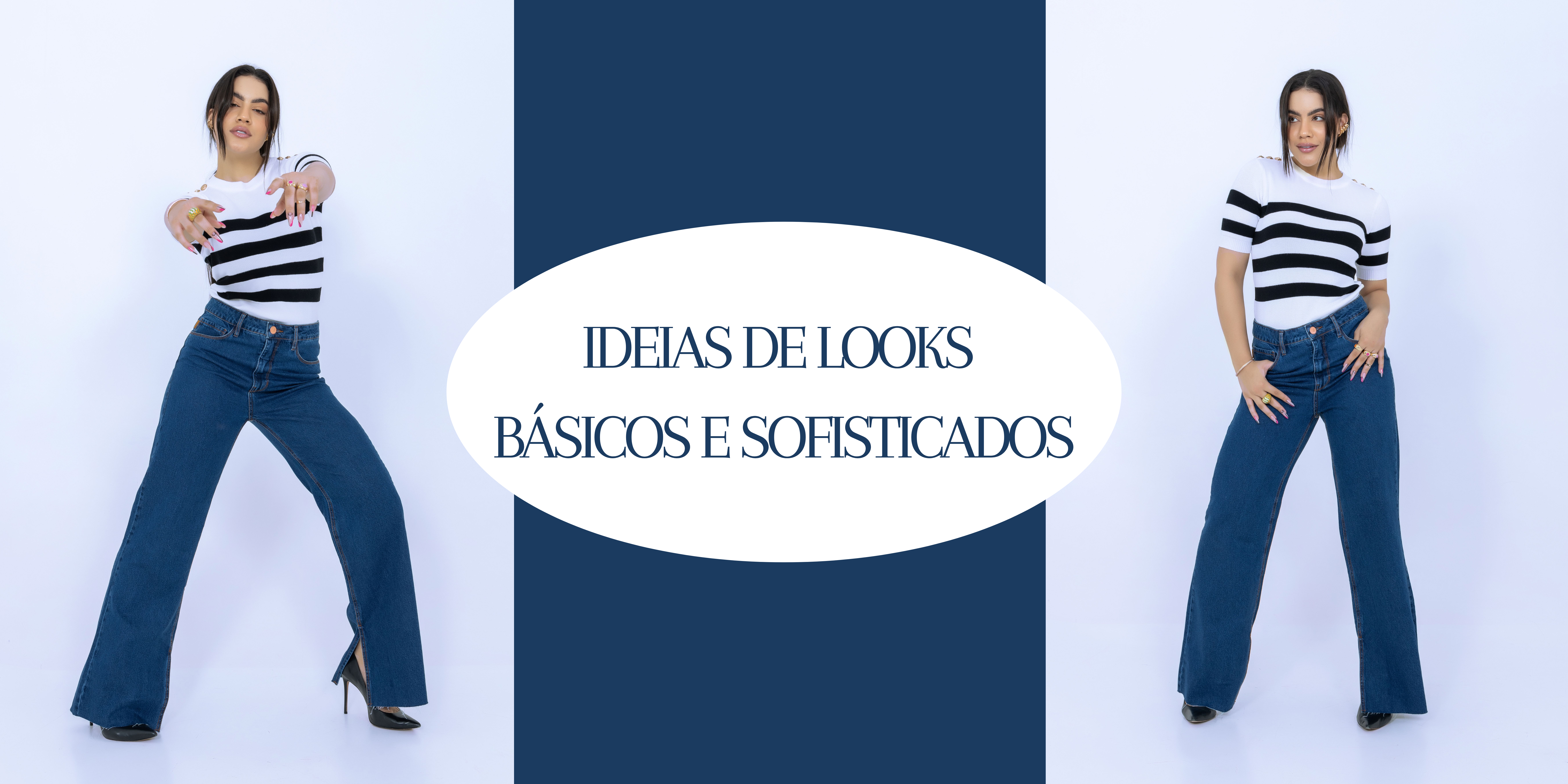 Ideias de looks básicos e sofisticados